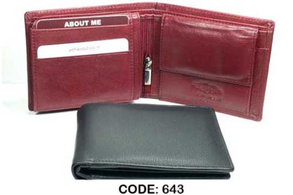 Ashwood Men Formal Brown Genuine Leather Wallet brown - Price in India